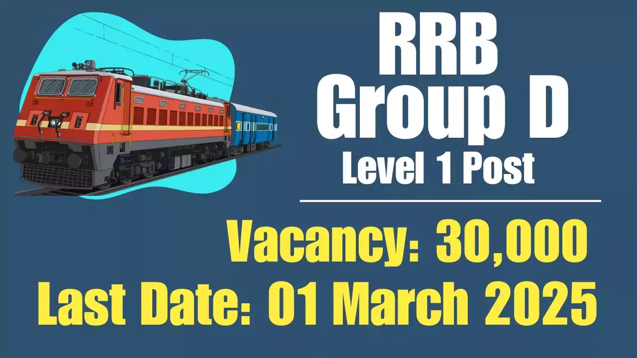 RRB Group D Recruitment 2025