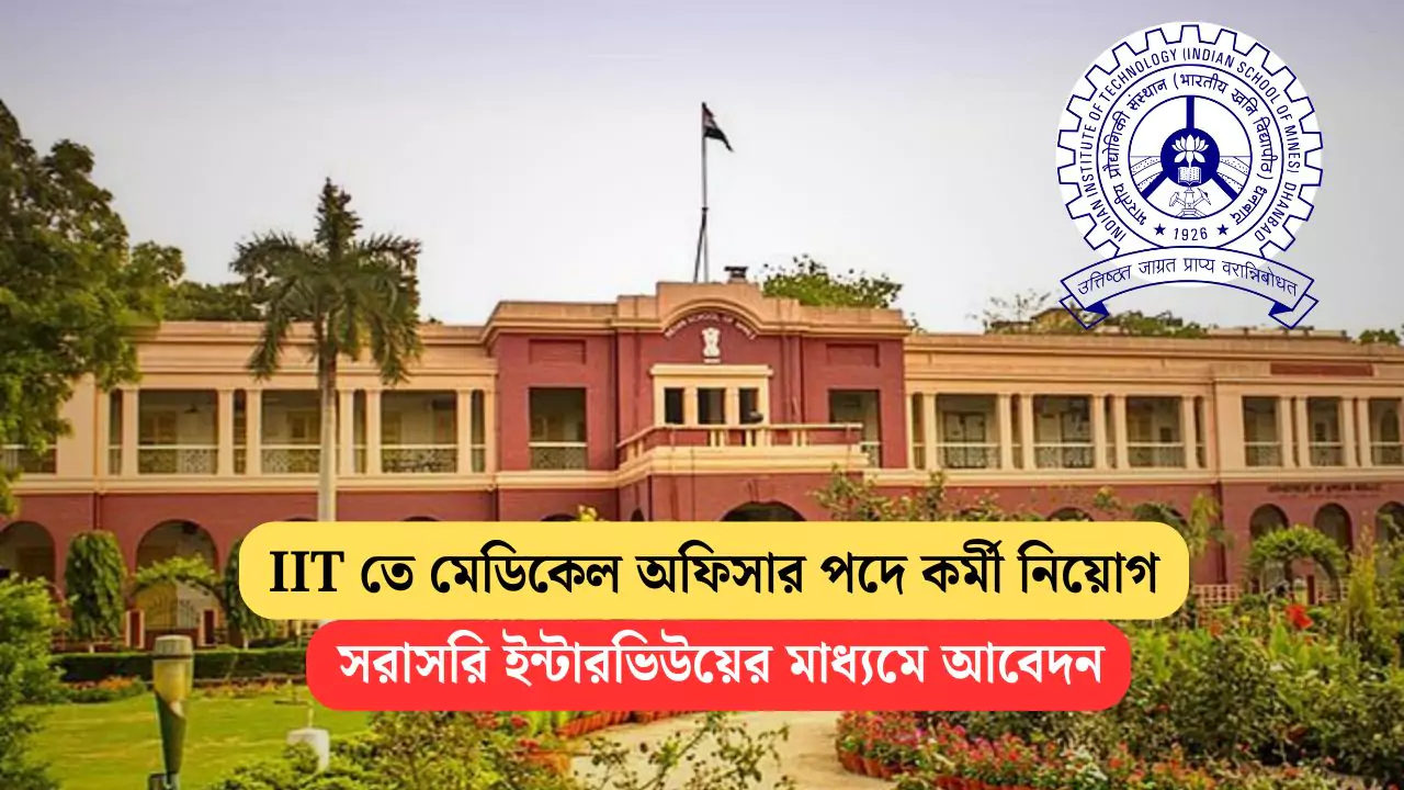 ISM Dhanbad Recruitment 2025