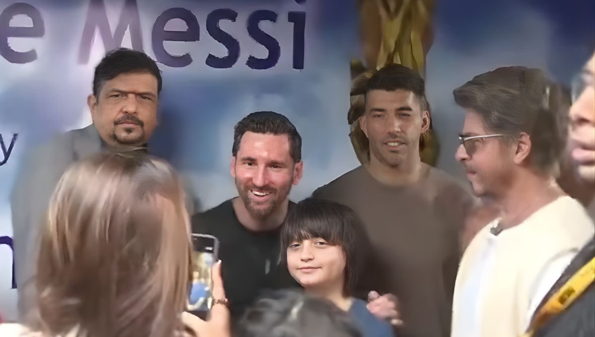 Shah Rukh Khan Lionel Messi GOAT Tour in Kolkata
